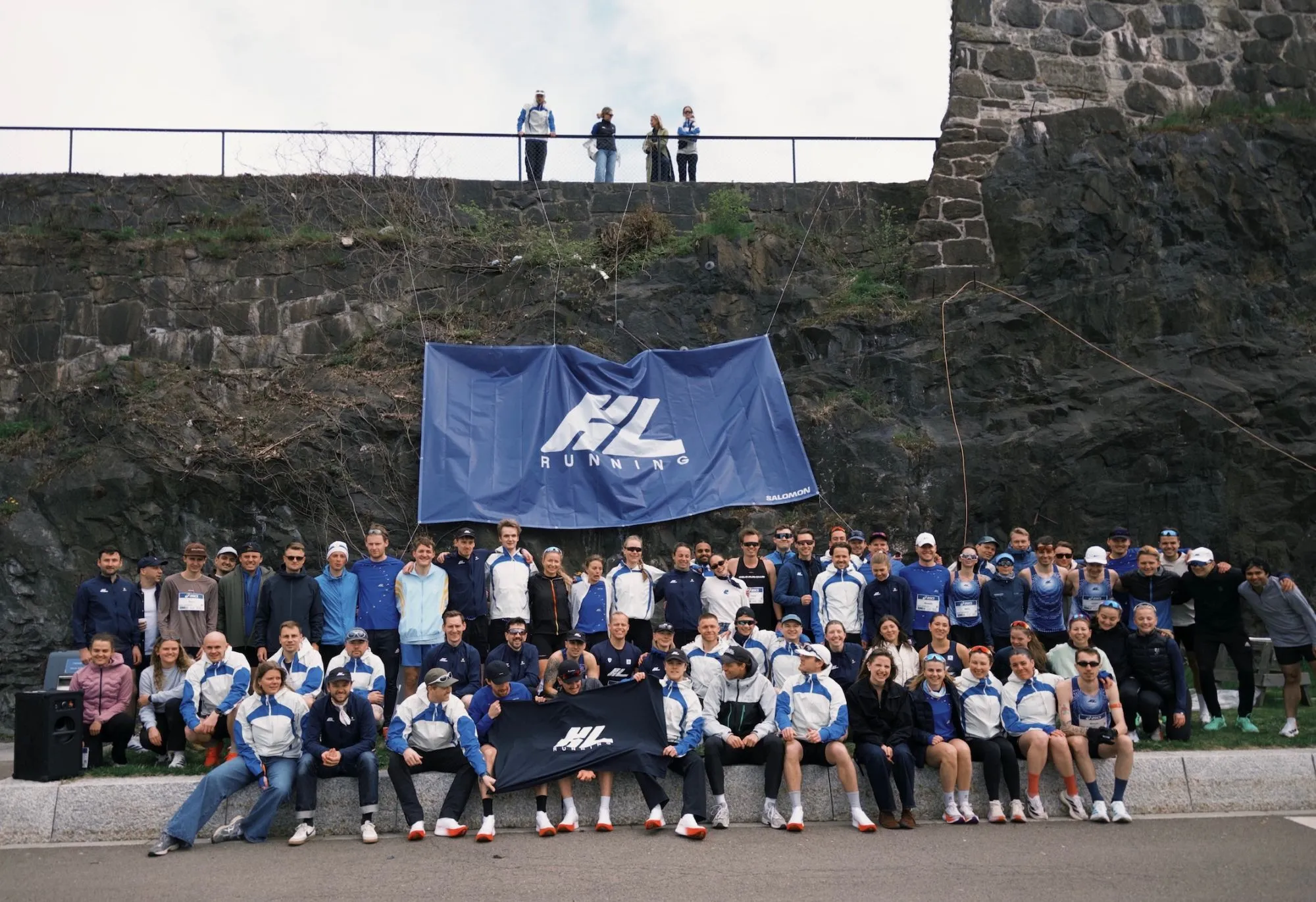 The KL Running team after Sentrumsløpet in Oslo